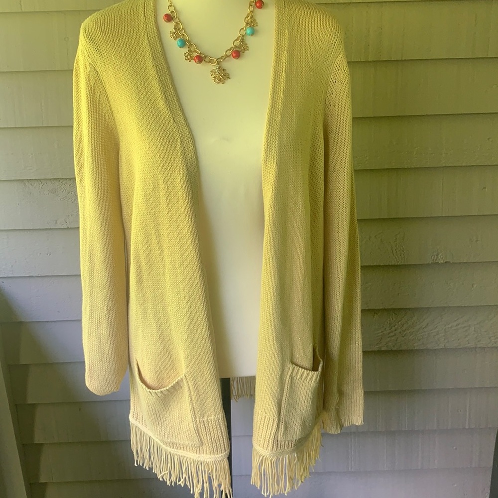 Lilly Pulitzer Gold Sweater